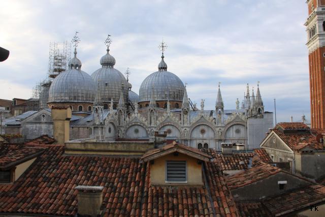 Sur les toits de Venise