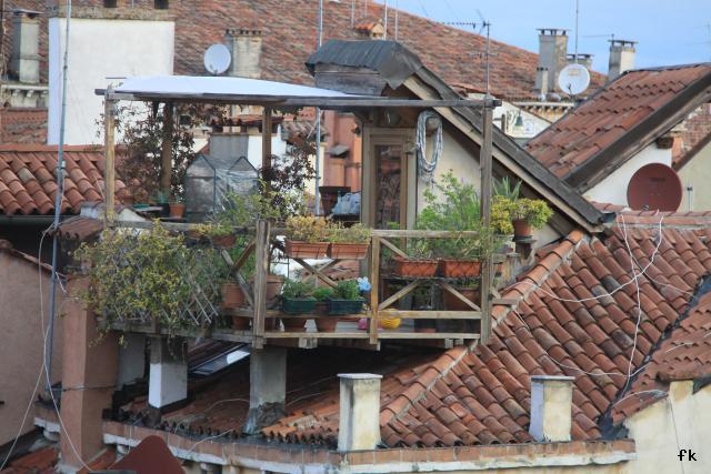 Sur les toits de Venise